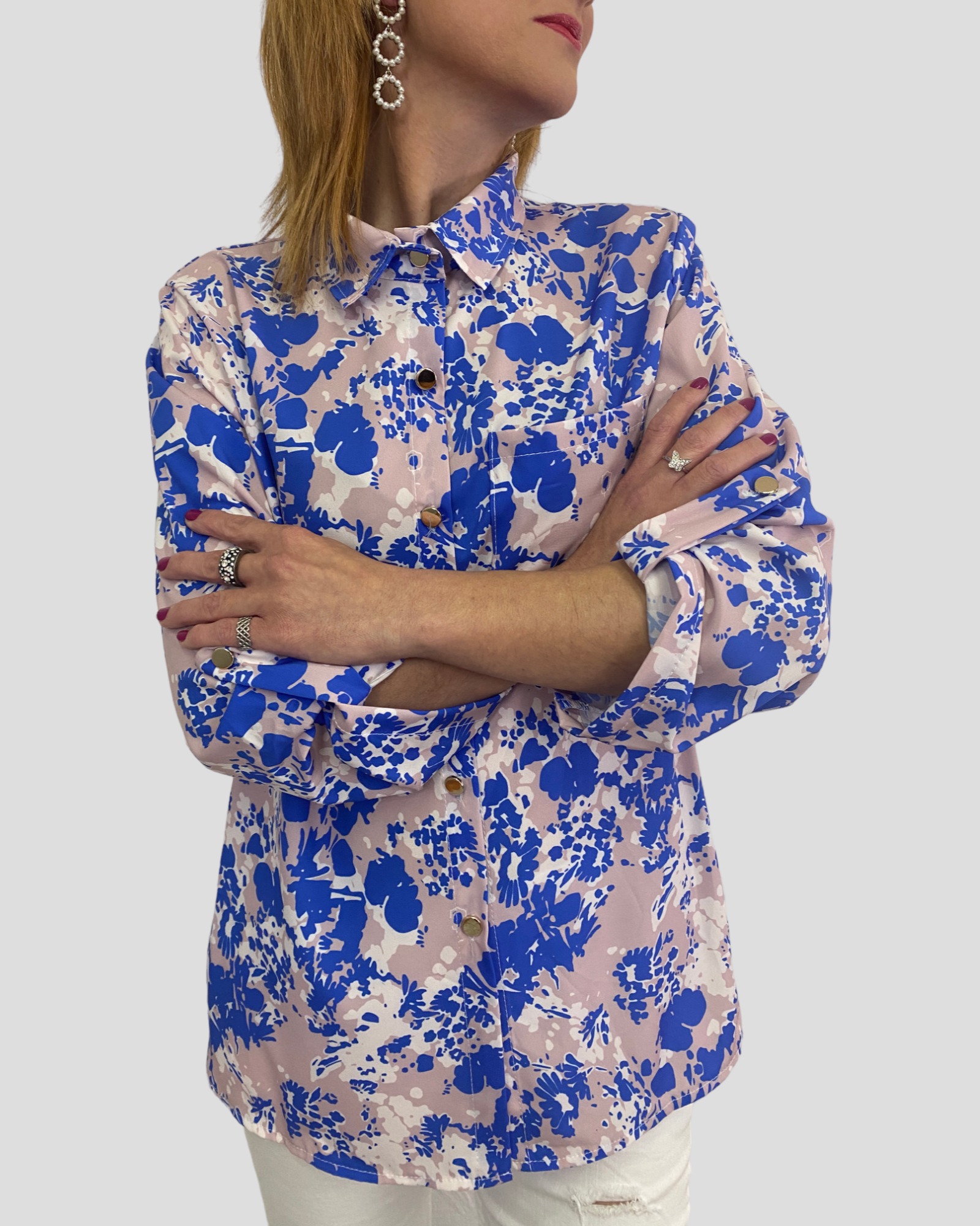 Πουκάμισο εμπριμέ spring print