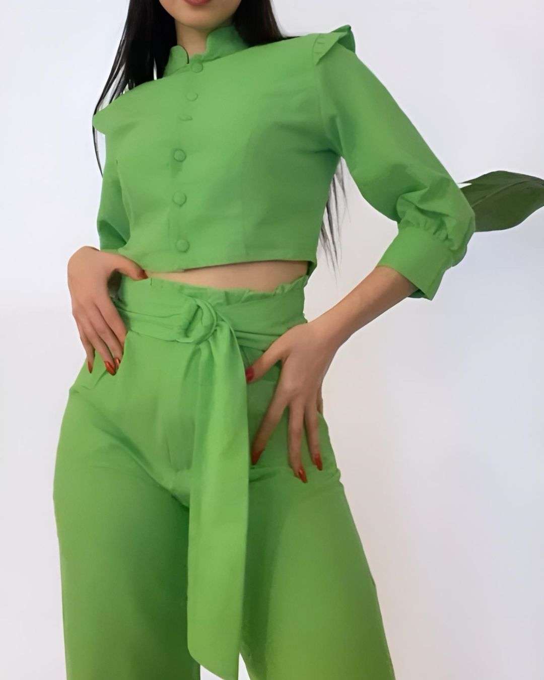 Set παντελόνι & πουκάμισο Green