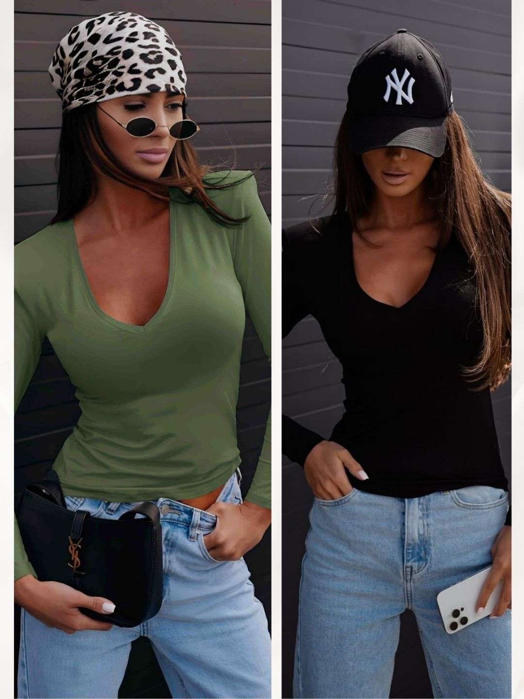 λαστικό κορμάκι σε λαδί και μαύρο χρώμα με διακριτικές βάτες στους ώμους για πιο structured σιλουέτα One size εφαρμογή, κατάλληλο για μεγέθη S έως L Μαλακό, εφαρμοστό ύφασμα που προσφέρει άνεση και σταθερή εφαρμογή