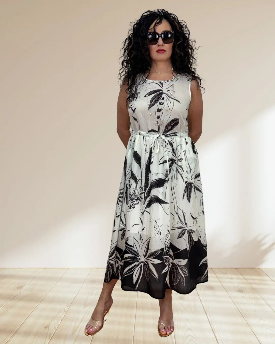 260406 cotton dress floral print