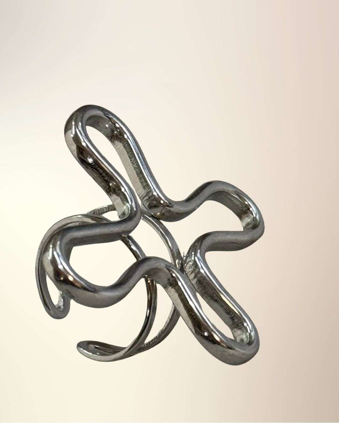 SILVER RING FLOWER